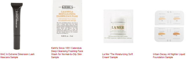 Free Makeup Samples with Purchase Nordstrom mar 2017