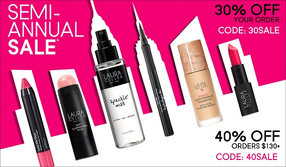 laura geller semi annual 40 off