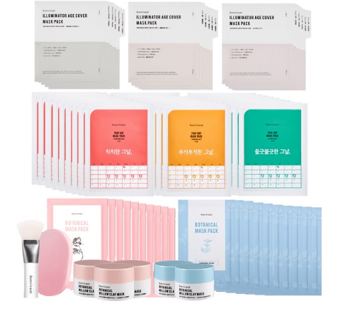 memebox Get Sheet Faced 70 Days Master Box mar 2017 see more at icangwp blog