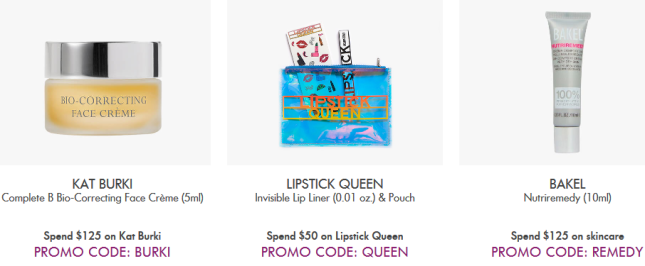 Space NK Gifts with Purchase mar 2017 see more at icangwp blog