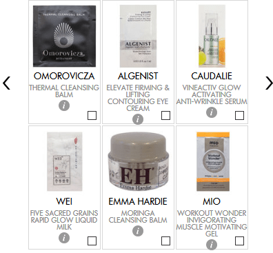 Space NK uk 3 free samples at checout