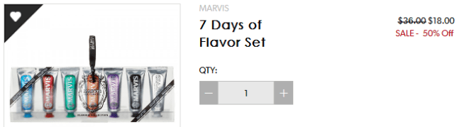 7 Days of Flavor Set Marvis b glowing apr 2017 see more at icangwp blog