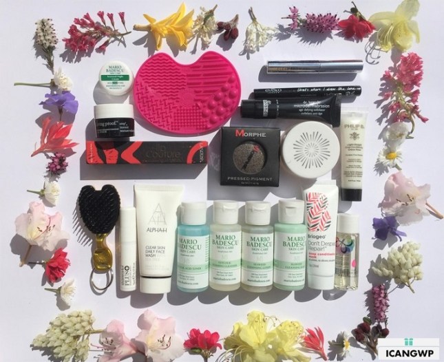 beautybay goody bag review by IcanGWP blog your gift with purchase destination haul