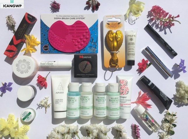 beautybay goody bag review by IcanGWP blog your gift with purchase destination