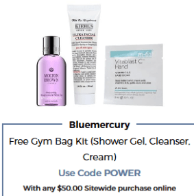 Bluemercury coupon power Beauty Treats on Us