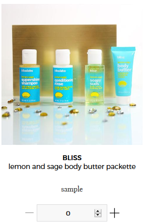 Bluemercury sample may 2017 bliss OUR COMPLIMENTS see more at icangwp blog