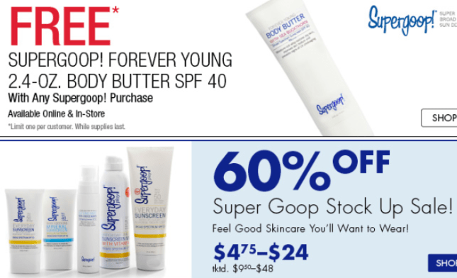 boscov's Beauty Supergoop may 2017 see more at icanwp blog