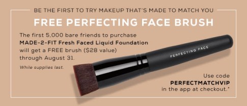 bareminerals free brush w new product jun 2017 see more at icangwp blog