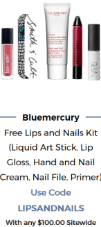 Bluemercury coupon lipsandnails Beauty Treats on Us jun 2017 see more at icangwp blog