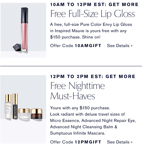 Estee Lauder 2 Hours Only Free Full Size and More with your purchase jun 2017 see more at icangwp blog