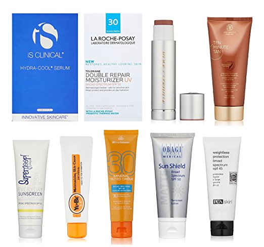 amazon luxury sun care sample box