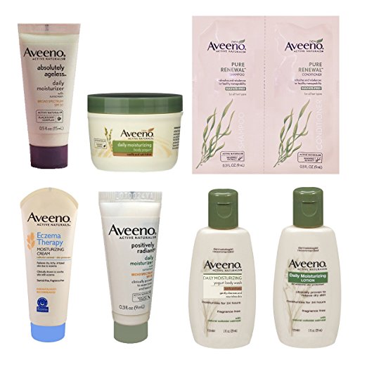amazon sample box aveeno sample box