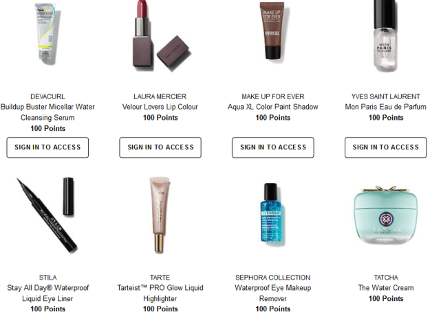 sephora rewards 100 jul 2017 Welcome to the Beauty Insider Rewards Bazaar  3 Sephora.png