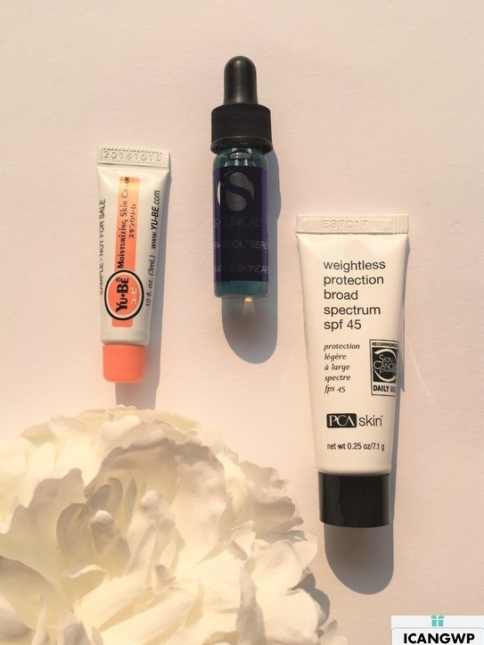 amazon suncare sample box unboxed by icangwp beauty blog - your limited edition beauty box destination is