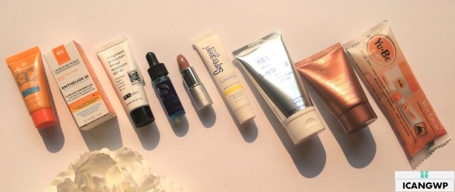 amazon suncare sample box unboxed by icangwp beauty blog - your limited edition beauty box destination zoom