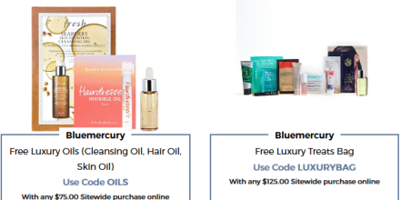 Bluemercury Beauty Treats on Us aug 2017 see more at icangwp blog