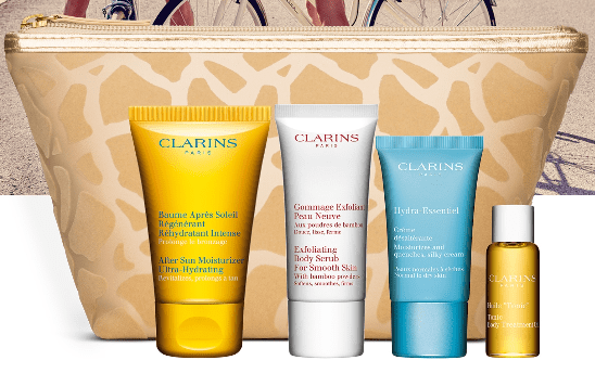 clarins gift w 100 Gift with Purchase Free Shipping and Samples