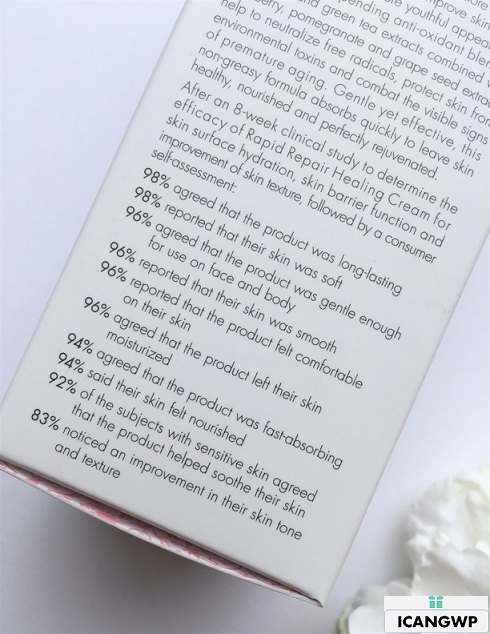 June Jacobs Rapid Repair Healing Cream Review by IcanGWP blog package