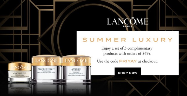 lancome friyay aug 2017