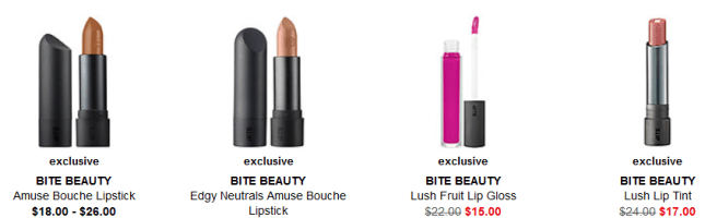 On Sale Now Sephora aug 2017 bite see more at icangwp blog