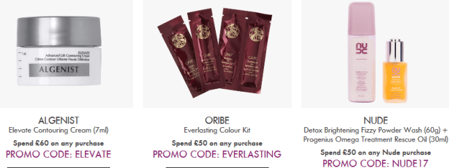 Space NK uk Offers and Gifts with Purchase 2