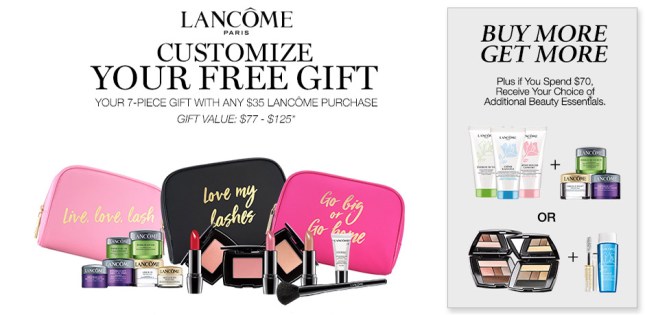 bonton lancome gift sep 2017