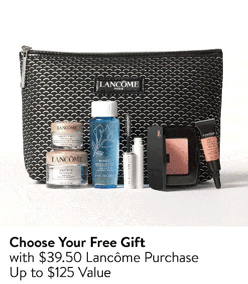nordstrom lancome 7pc gift
