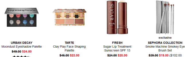 Sephora weekly wow deals oct 2017 5 see more at icangwp blog