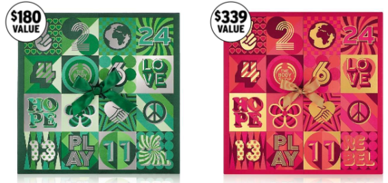 the body shop advent calendar 2017 USA see more at icanwp blog