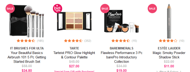 ulta hot buys 40 off oct 2017