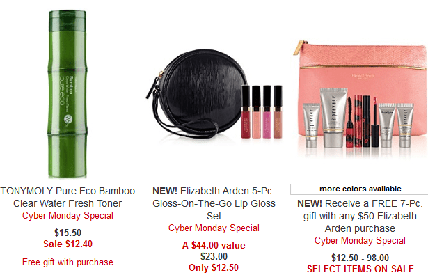 Beauty Cyber Monday Deals 2017 Cyber Week – Macy_s elizabeth arden png