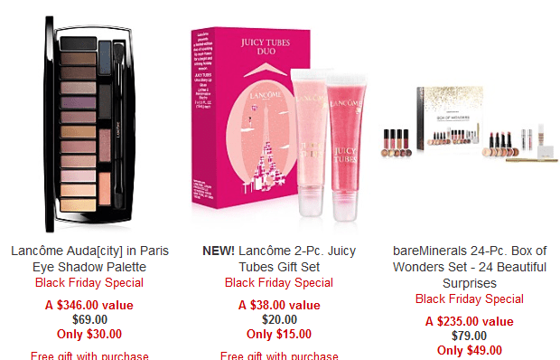 Black Friday Beauty Makeup Skincare Deals 2017 Macy s 2