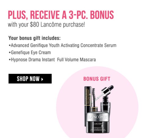 bon ton lancome gift nov 2017 see more at icangwp blog