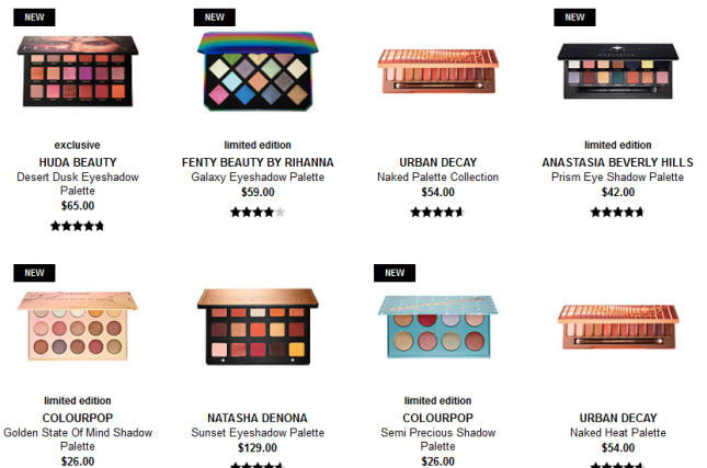Eyeshadow Palettes Eyeshadow Sets Sephora