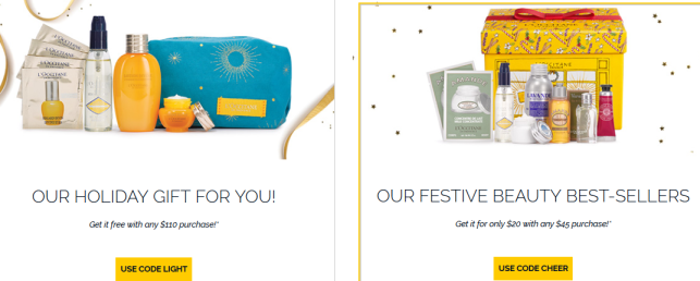 l'occitane cyber monday gift with purchase see more at icangwp blog