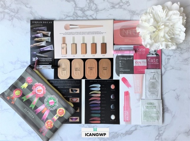 sephora holiday sample bag 2017 review by icangwp beauty blog coupon bag of cheer