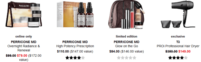 Sephora weekly wow deals nov 2017 3 2 Promo Codes Coupon Codes Sephora