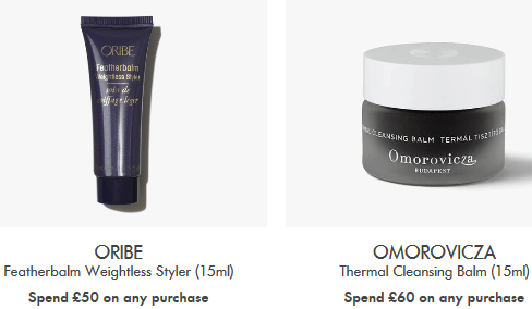 Space NK uk gwp nov 2017 Offers and Gifts with Purchase