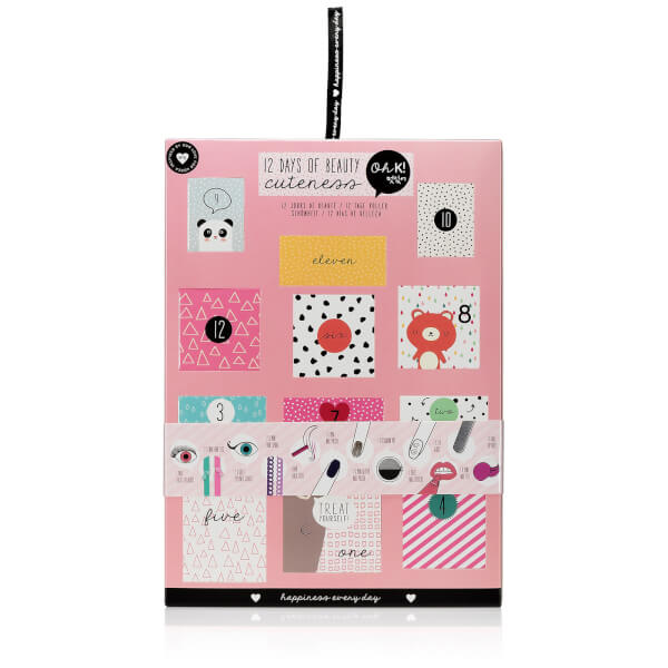 the hut Oh K beauty advent calendar 2017 see more at icangwp blog