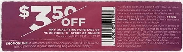 ULTA Black Friday 2017 coupon see more at icangwp blog
