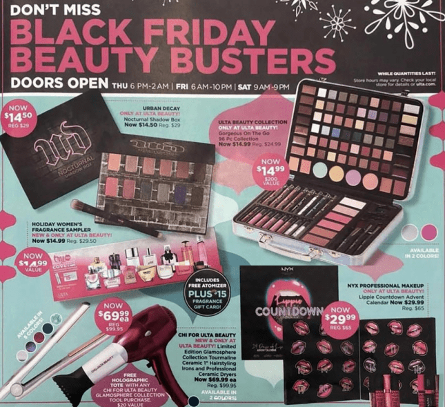 ULTA Black Friday 2017 deals 1 see more at icangwp blog