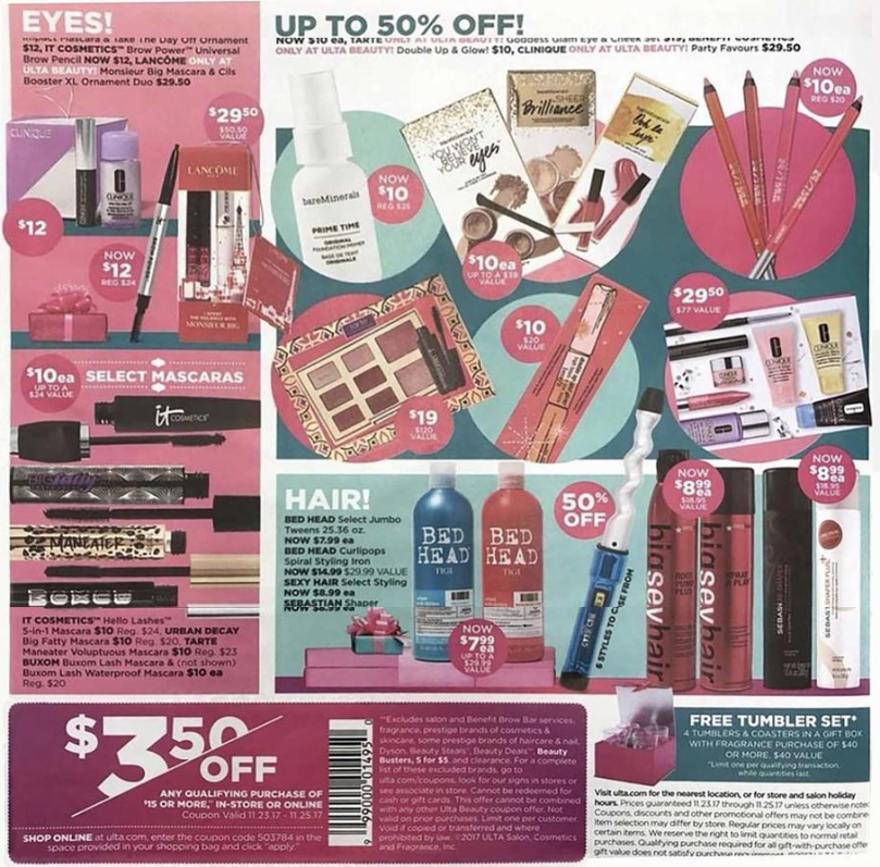 ULTA Black Friday 2017 deals 4 see more at icangwp blog