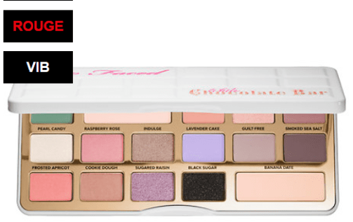 White Chocolate Bar Eyeshadow Palette Too Faced Sephora