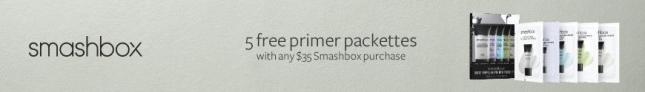 Beauty Brands smashbox gift with purchase sampler see more at icangwp beauty blog
