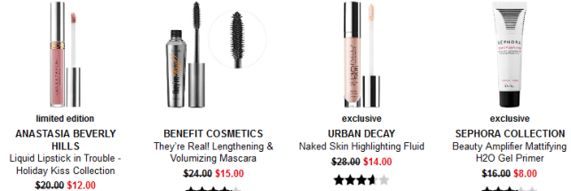 Sephora weekly wow deals 12 14 2017 see more at icangwp beauty blog Sephora