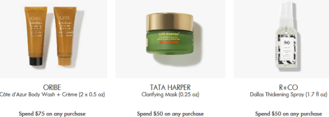 Space NK Apothecary Offers and Gifts with Purchase