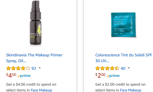 Amazon free sample amazon Prime Samples makeup jan 2018 see more at icangwp beauty blog