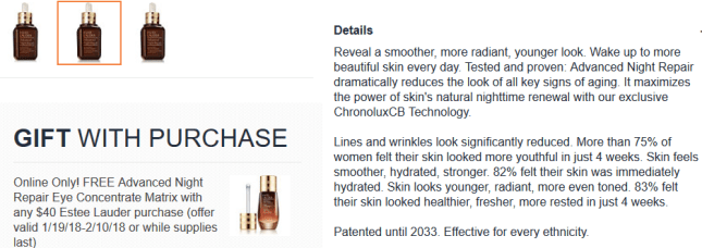 ulat Advanced Night Repair Synchronized Recovery Complex II see more at icangwp blog