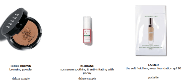 OUR COMPLIMENTS bluemercury