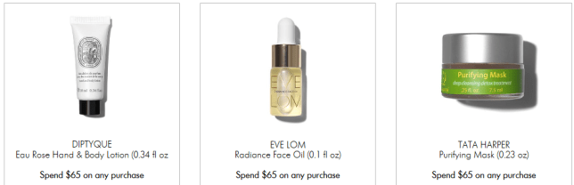 Space NK coupon Apothecary Offers and Gifts with Purchase